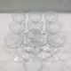 Art deco crystal glass service
