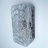 Vintage Brutalist Glass Sconce