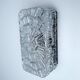 Vintage Brutalist Glass Sconce