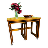 Table basse vintage rétro vintage en teck par McIntosh 1960