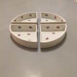 Triangular aperitif cups