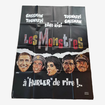 The monsters of dino Risi - movie poster reissue