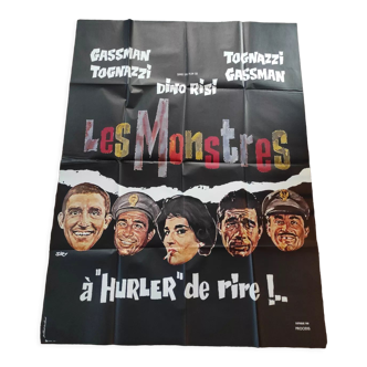 The monsters of dino Risi - movie poster reissue