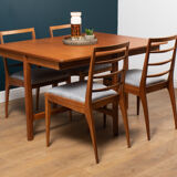 Dining Table & 4 Chairs By Tom Robertson For Mcintosh of Kirkcaldy