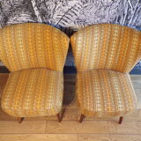 Pair of vintage cocktail chairs