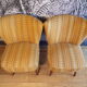 Pair of vintage cocktail chairs
