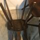 Lot of 6 chairs vintage bistro compass feet