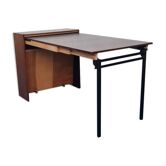 Table pliante escamotable vintage
