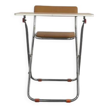 Vintage folding school desk