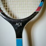 Vintage wooden tennis racket Ace Two Sport 2000