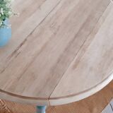 Console small renovated solid wood desk