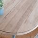Console small renovated solid wood desk