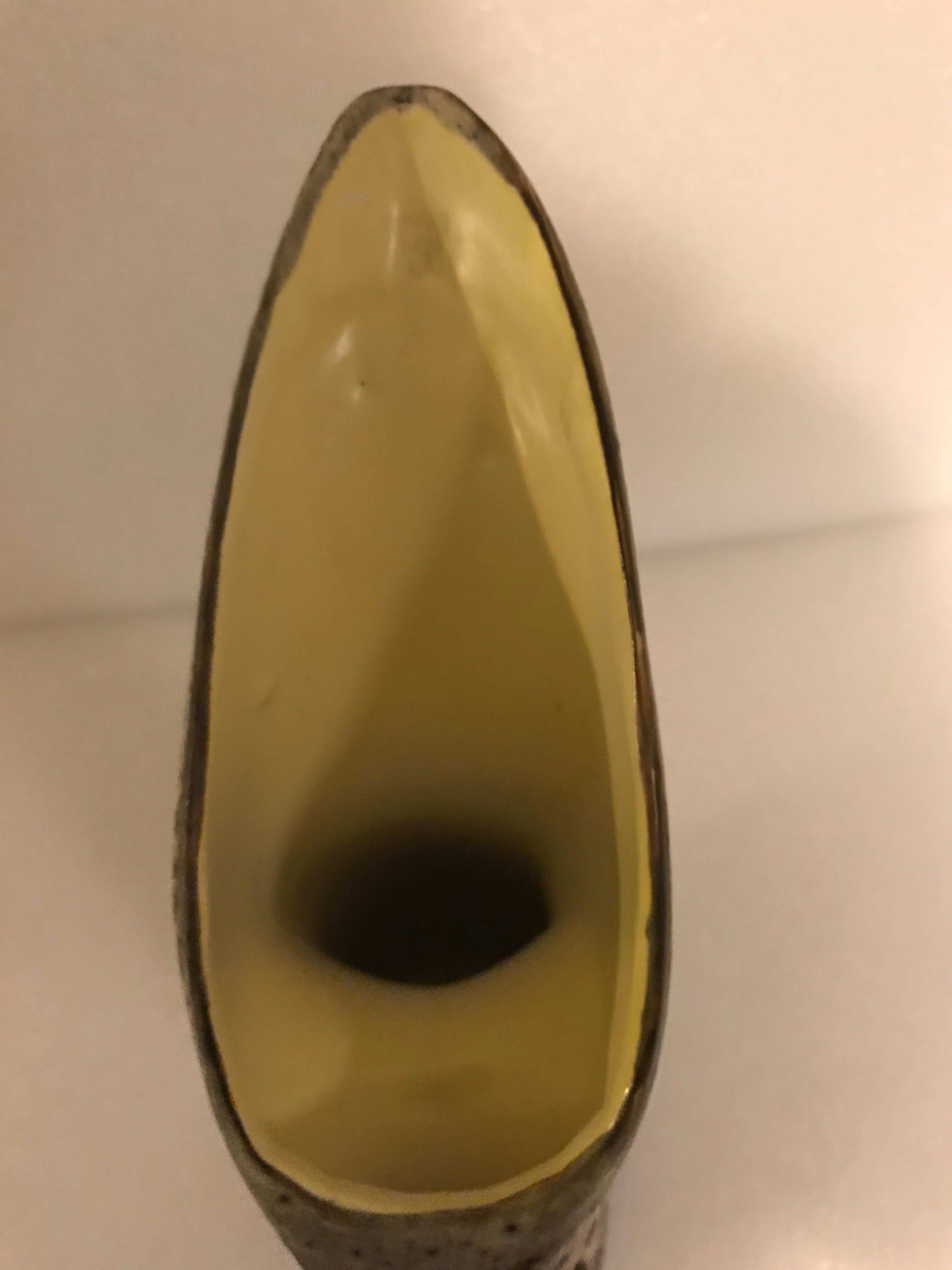 vase forme libre Vallauris Marius Bessone  années 50/60  zoomorphe