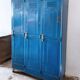 Industrial metal cloakroom