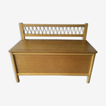 bench chest toy in oak  50/60