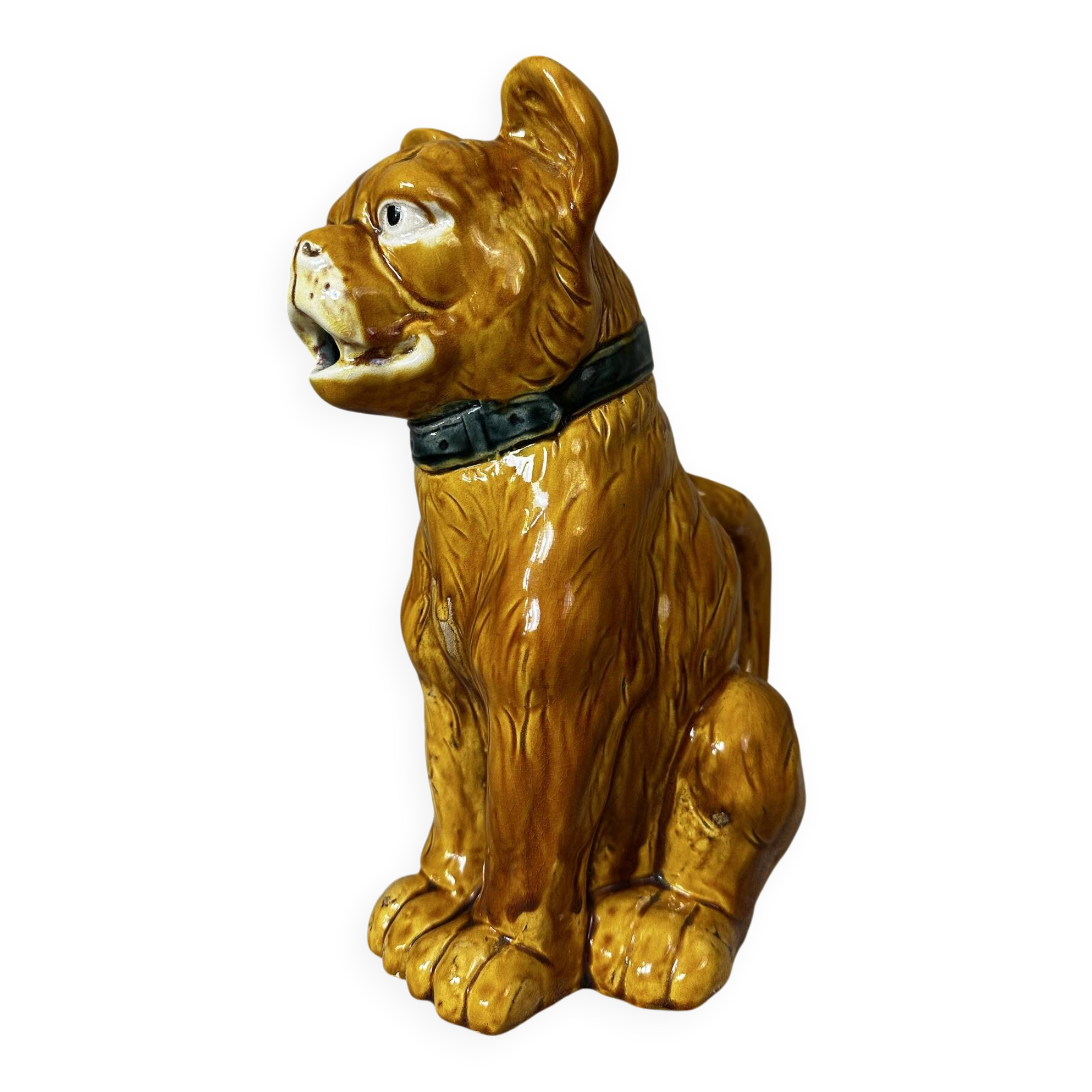 Dog ceramic jug