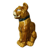 Dog ceramic jug