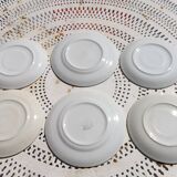 6 dessert plates