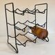 Vintage black bottle holder