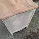 Commode de style louis xv  peinte