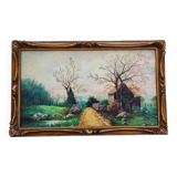 Peinture à l'huile - Paysage