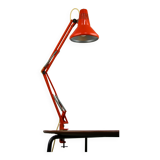 Orange Adjustable Achitect Table Lamp by Tep, 1970s
