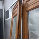 6 solid oak partition doors, 277cm in height (exceptional model)