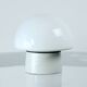 Mid Century Ceiling Or Wall Lamp In Ceramic & White Opaline Glass, Czechosl