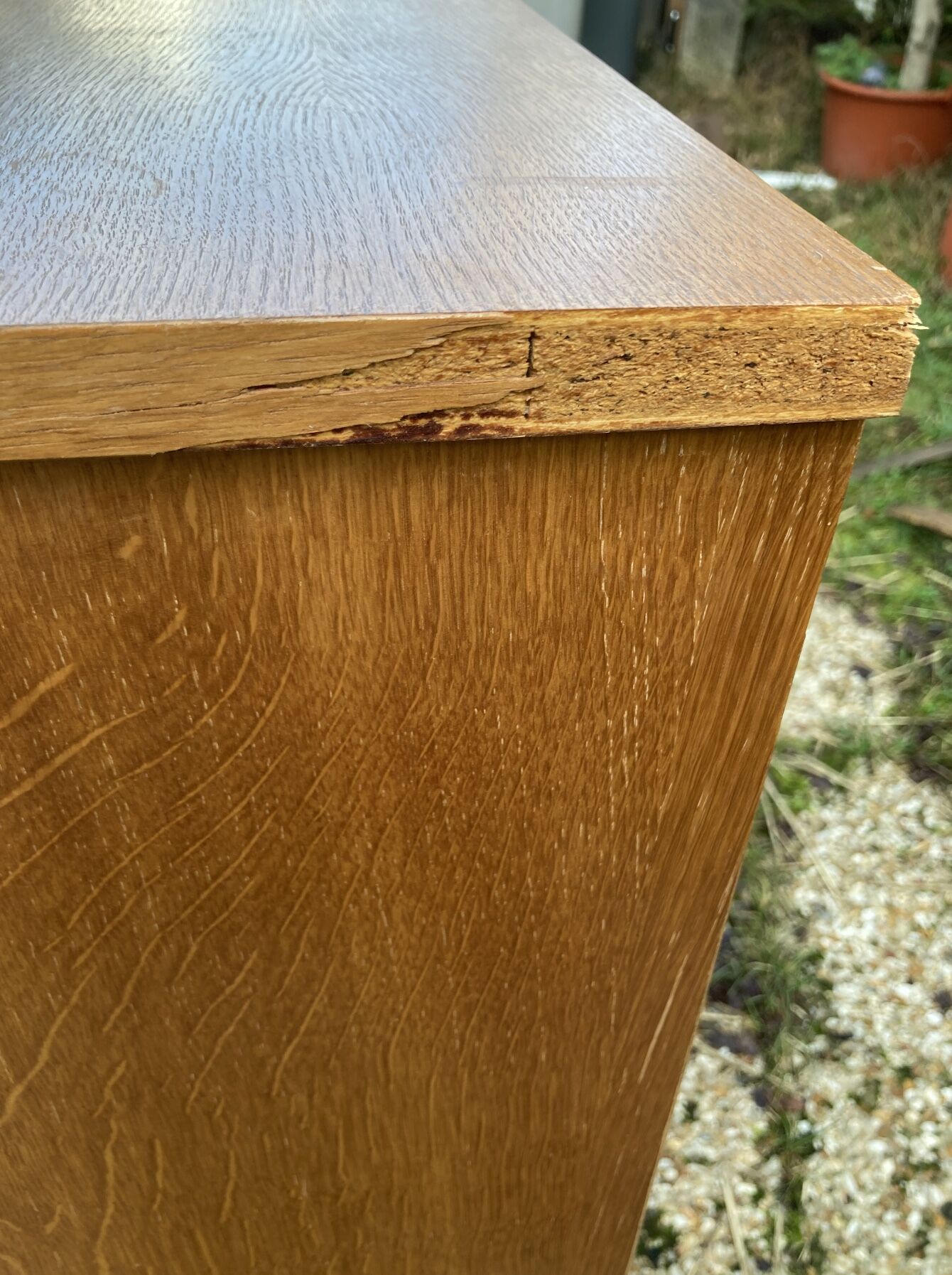 Commode pieds compas vintage
