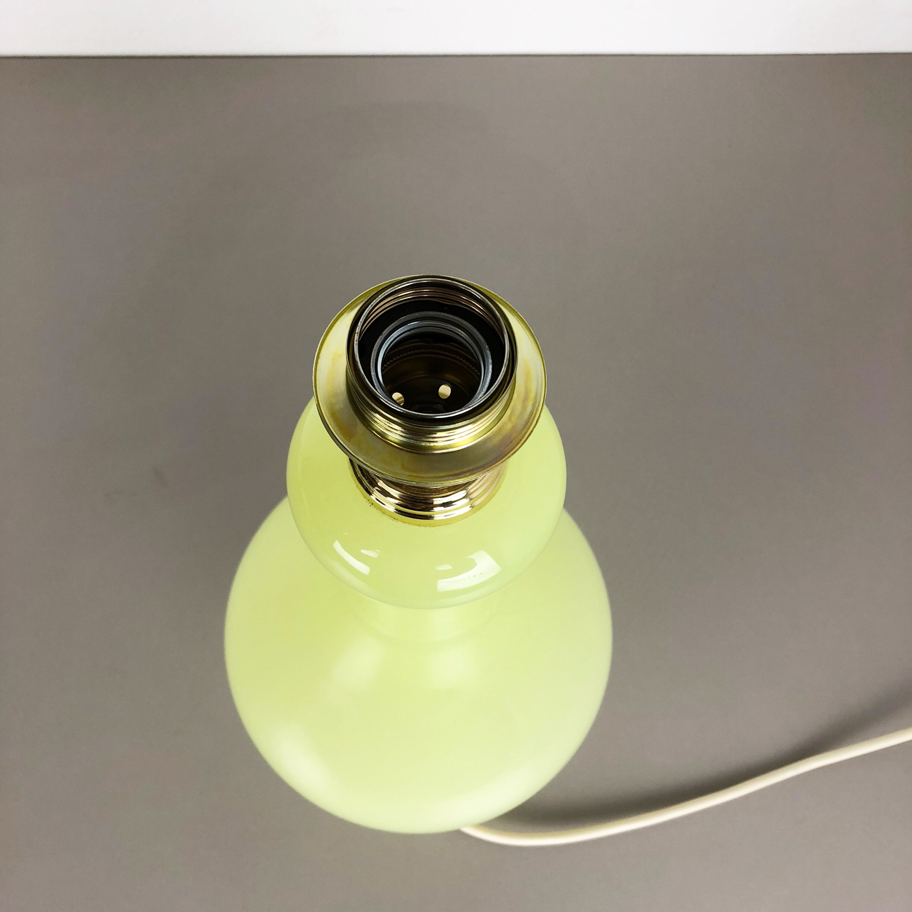 Lampe de table en verre de Murano Cenedese Vetri Italie années 60
