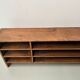 Antique pine cabinet with lockers