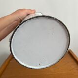 Antique enamelled broc vase