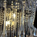 Murano crystal chandelier. Handmade by glass craftsman. Signoretti House.