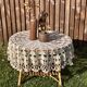 table basse rotin vintage, style Audoux et minet