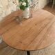 Antique round wooden table