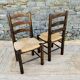 Pair of Georges Robert chairs