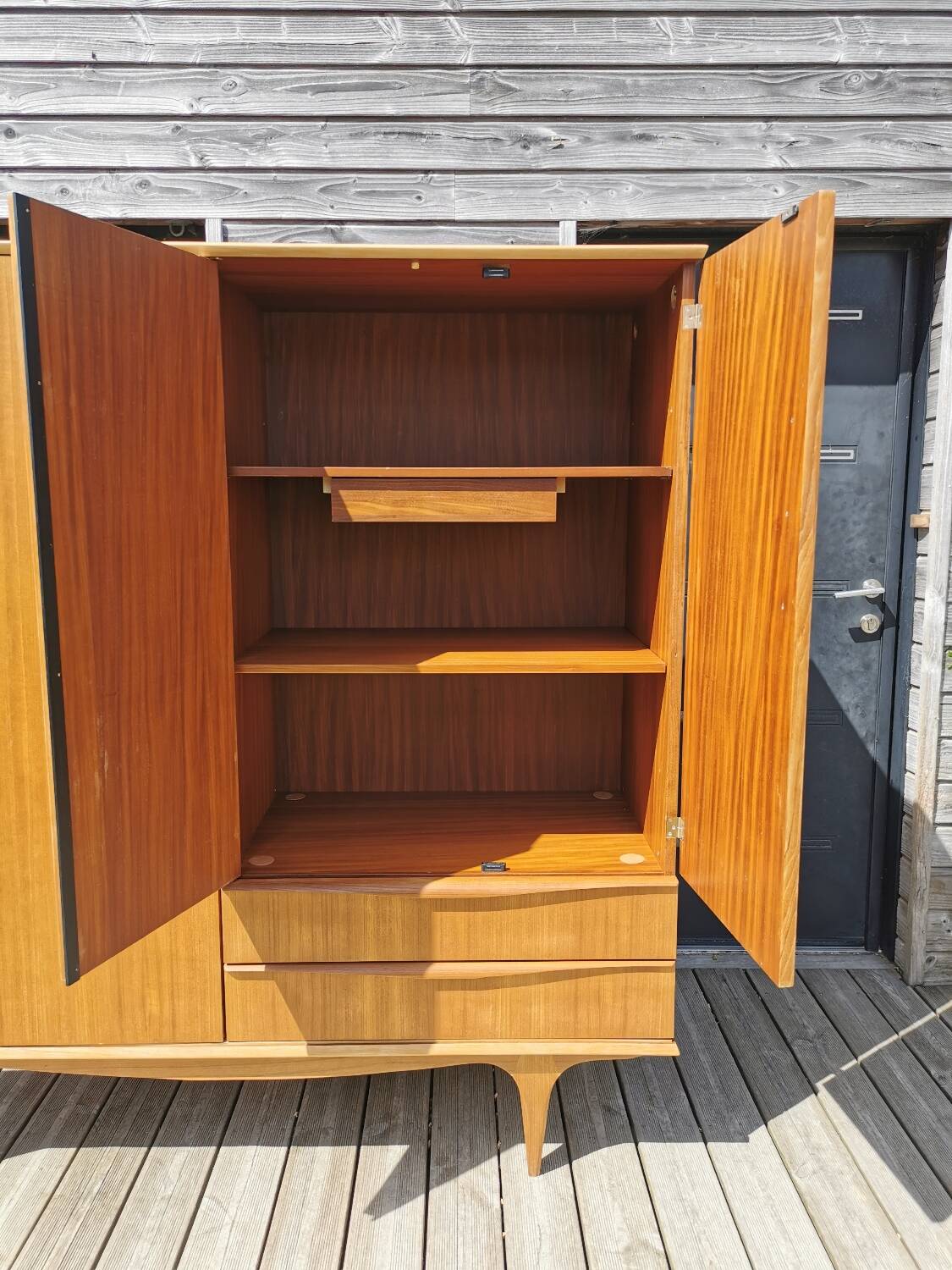 Vintage Scandinavian style wardrobe