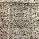 Distressed Turkish Rug 176x116 cm wool Vintage shabby Chic Tribal Brown, Beige