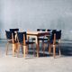 MCM Dutch Design Dining Chairs attributed to Cor Alons for Gouda Den Boer, 1950s, Set of 6