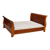 Boat bed with rollers