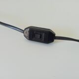 Vintage opaline ball lamp from the 80s