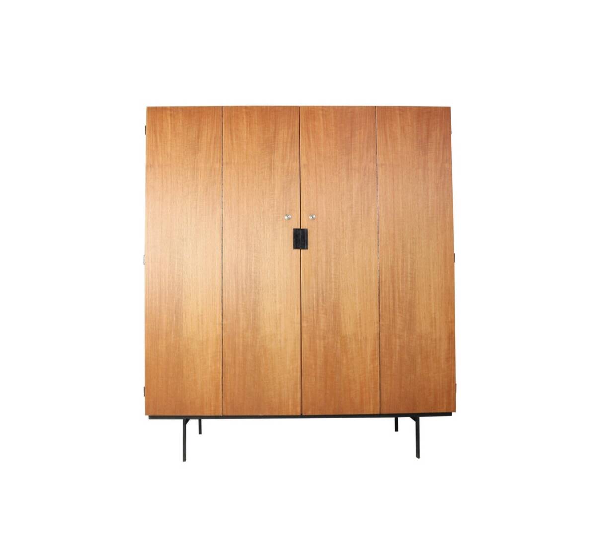 Armoire en teck Cees Braakman série japonaise "KU14" pour Pastoe, 1960