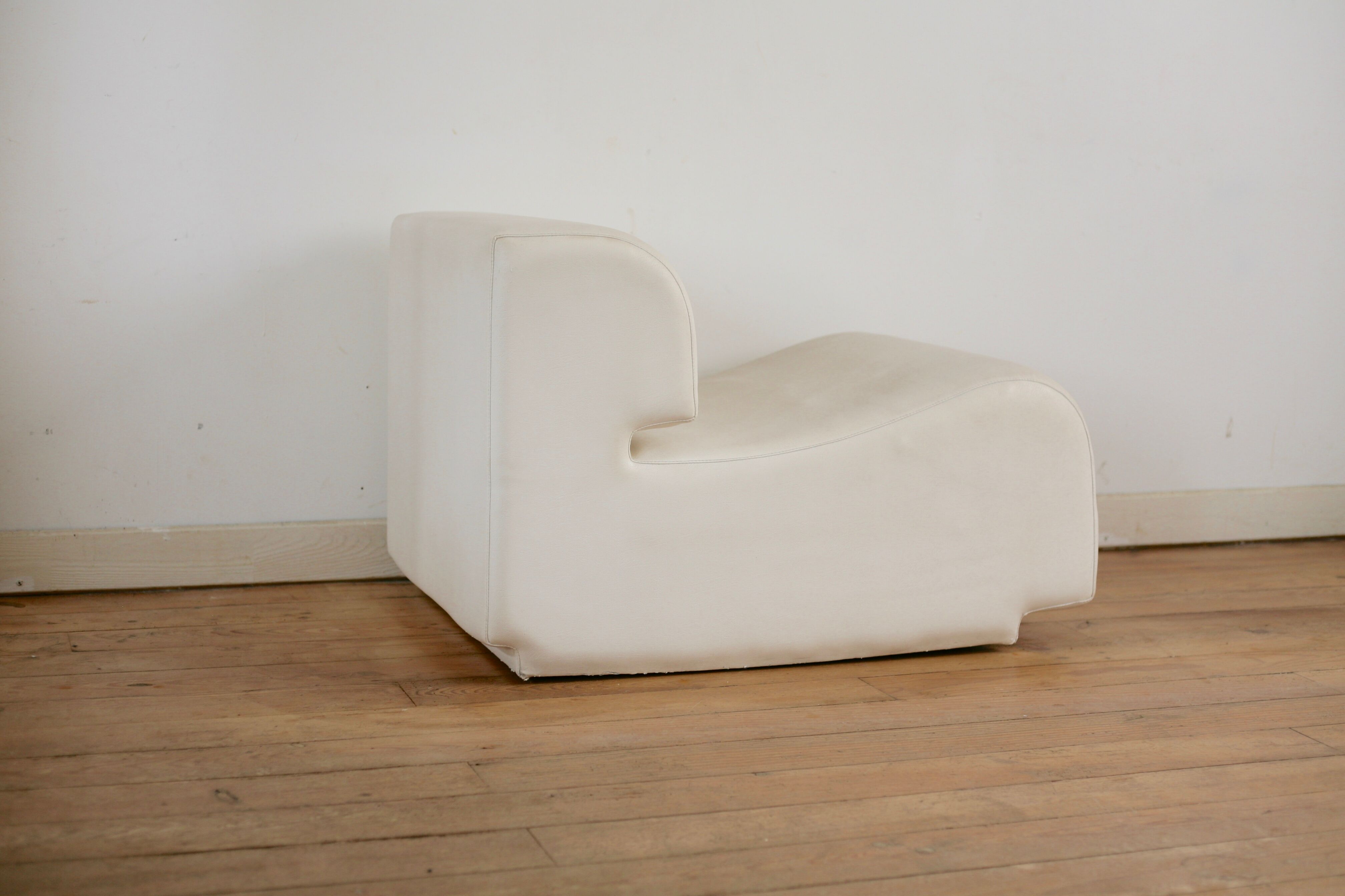 Cini Boeri chair Bobo model Arflex edition International Furniture Broadcast, Italy 1968