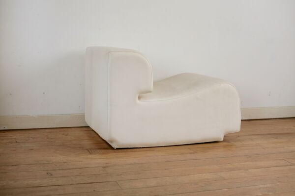 Fauteuil de Cini Boeri modèle Bobo édition Arflex diffusion Mobilier International Italie 1968