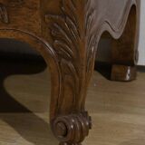 Walnut Display Cabinet, Louis XV Style – Late 19th Century