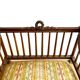 Ancien fauteuil style Louis XVI assise large