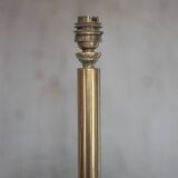 1930s brass floor lamp, reading lamp.