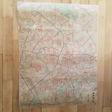 Map of Paris telephone districts