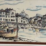 Painting of boats