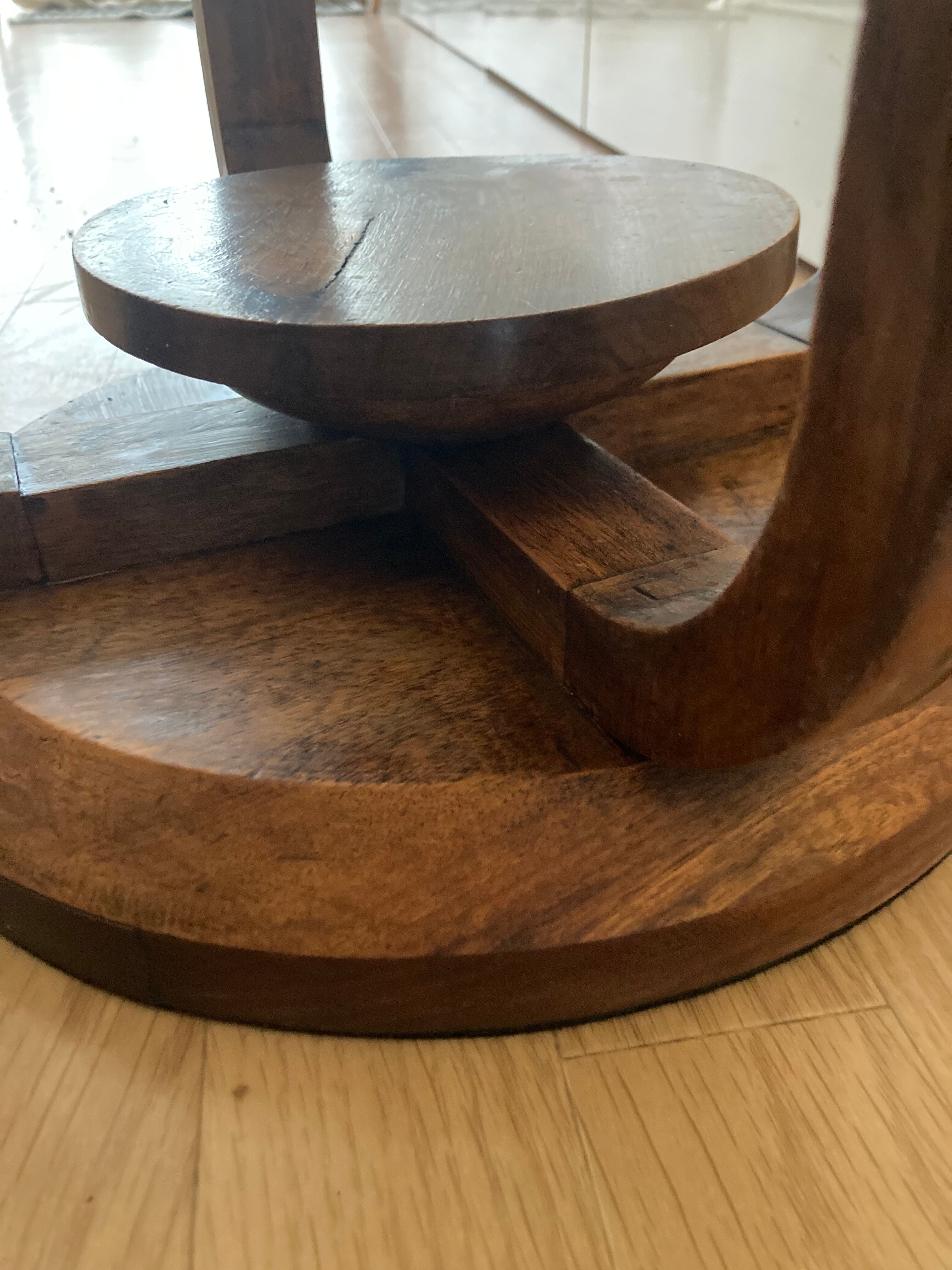 Art Deco pedestal table